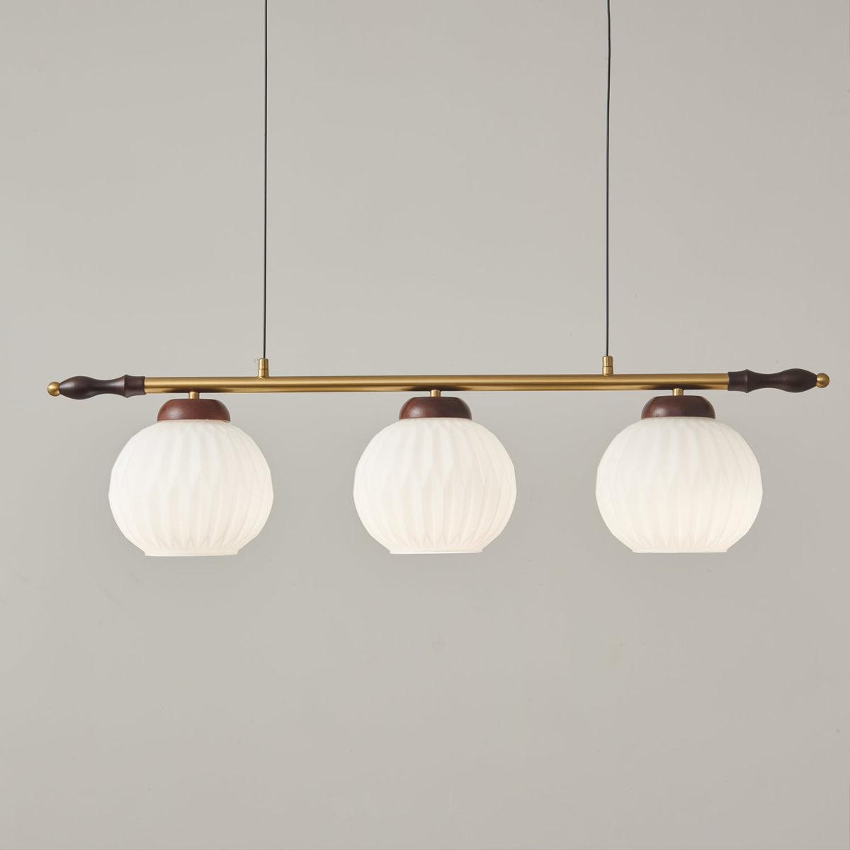Huna Vintage-Glas-Pendelleuchte