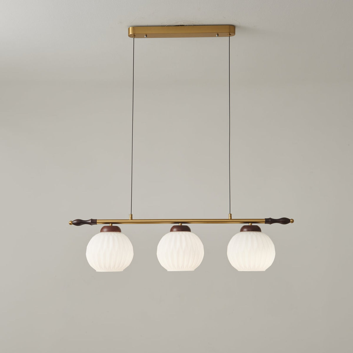 Huna Vintage-Glas-Pendelleuchte