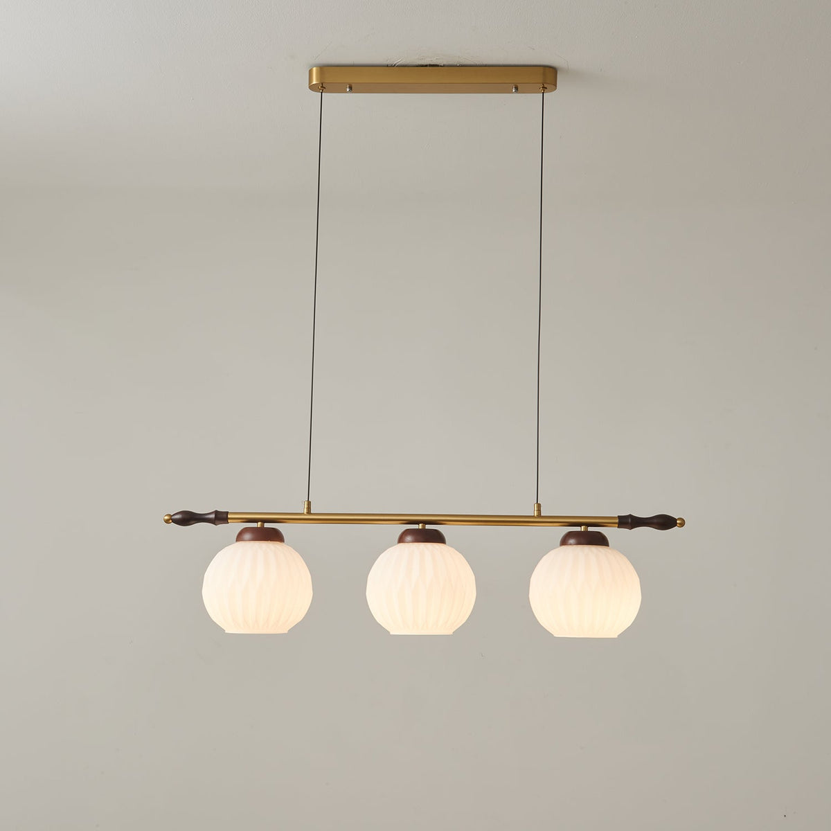Huna Vintage-Glas-Pendelleuchte