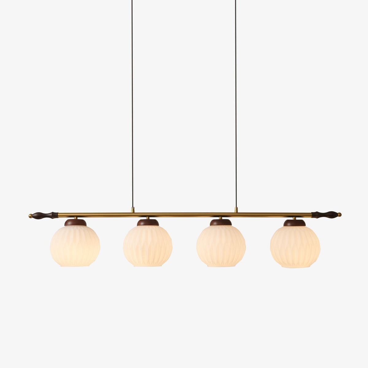 Huna Vintage-Glas-Pendelleuchte