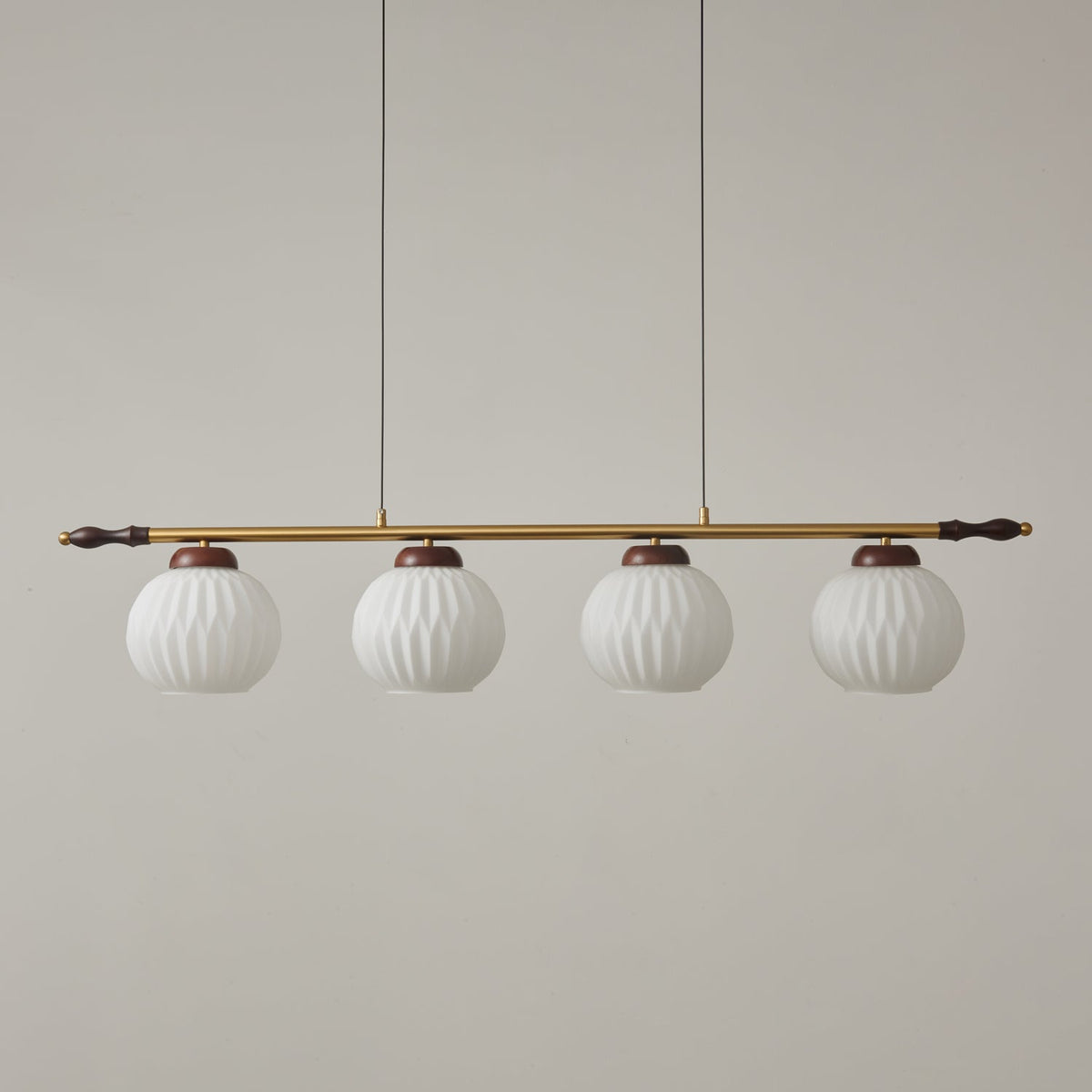 Huna Vintage-Glas-Pendelleuchte