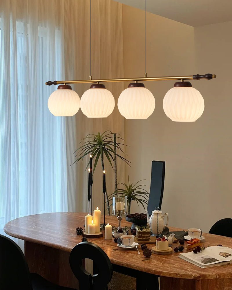 Huna Vintage-Glas-Pendelleuchte