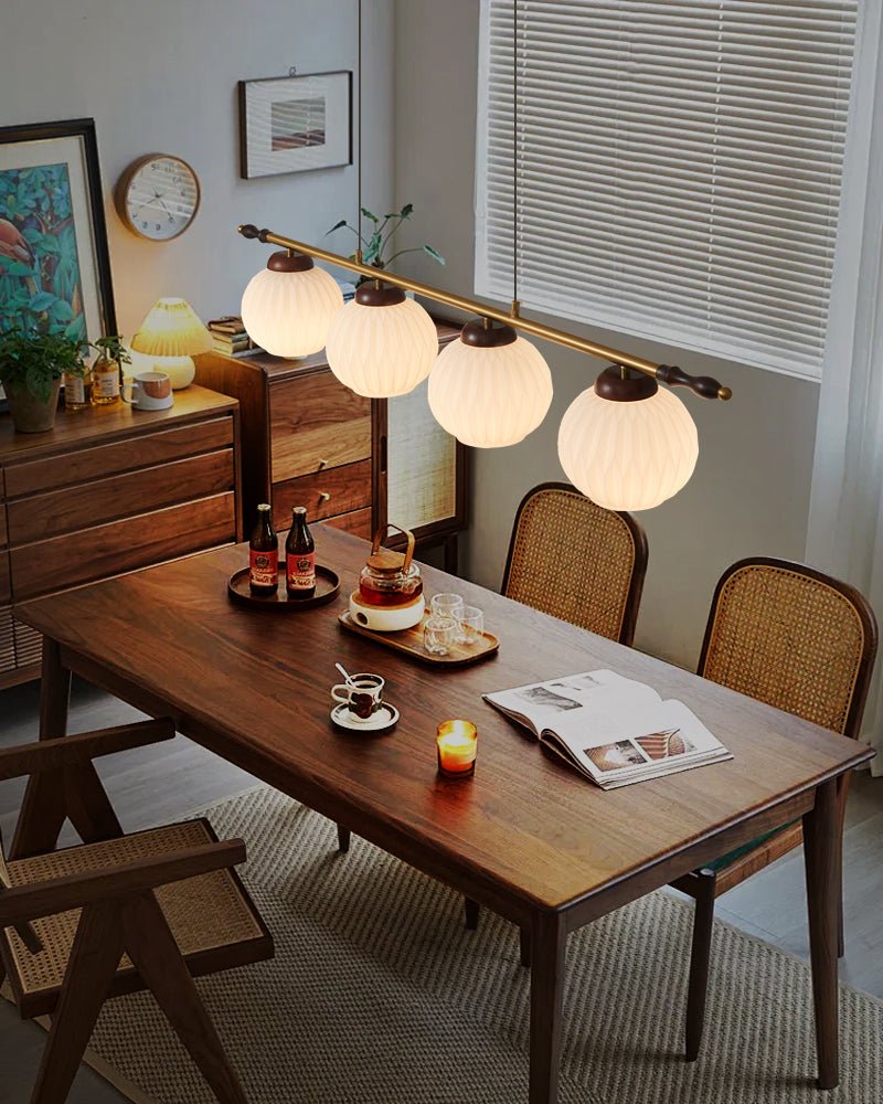 Huna Vintage-Glas-Pendelleuchte