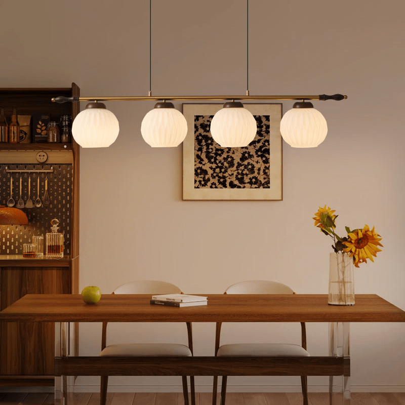 Huna Vintage-Glas-Pendelleuchte