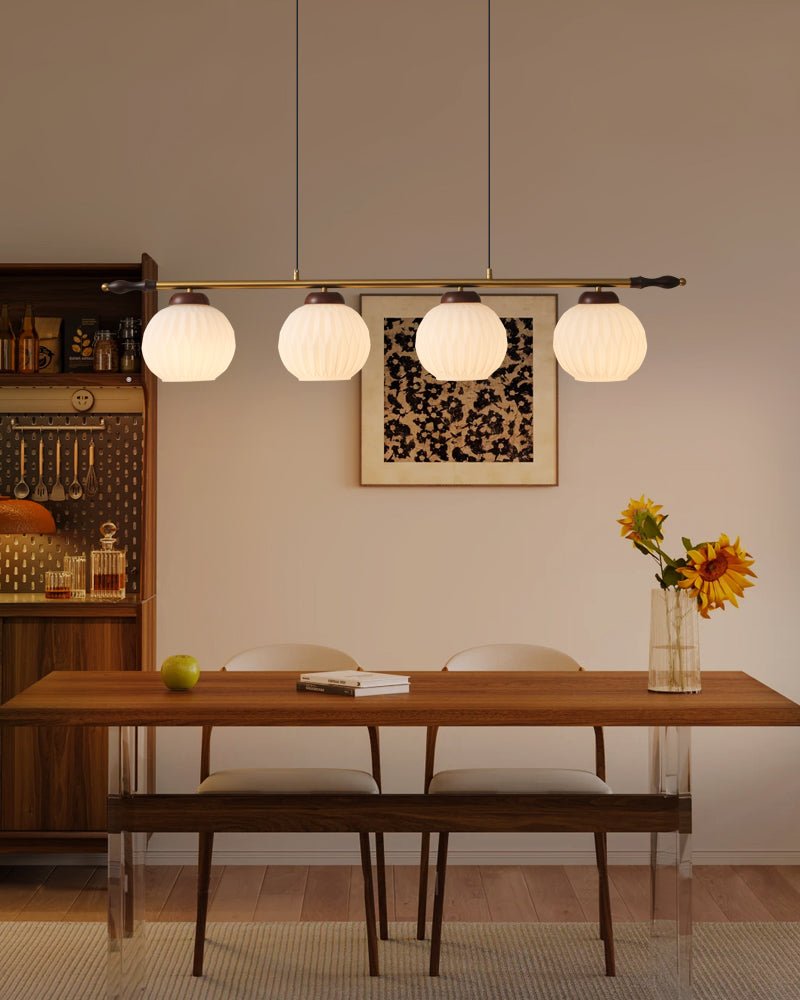 Huna Vintage-Glas-Pendelleuchte