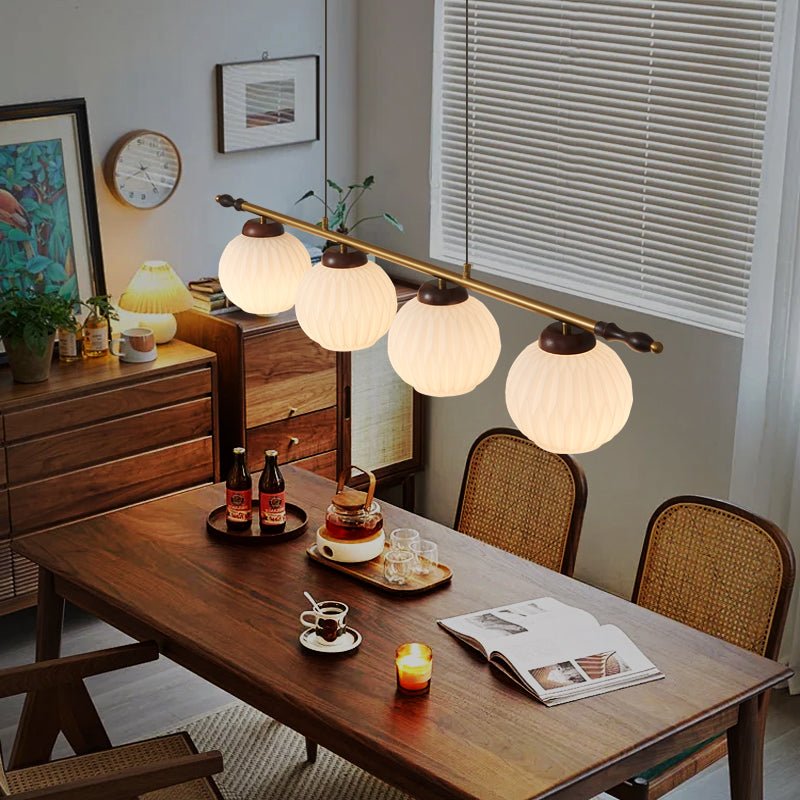 Huna Vintage-Glas-Pendelleuchte