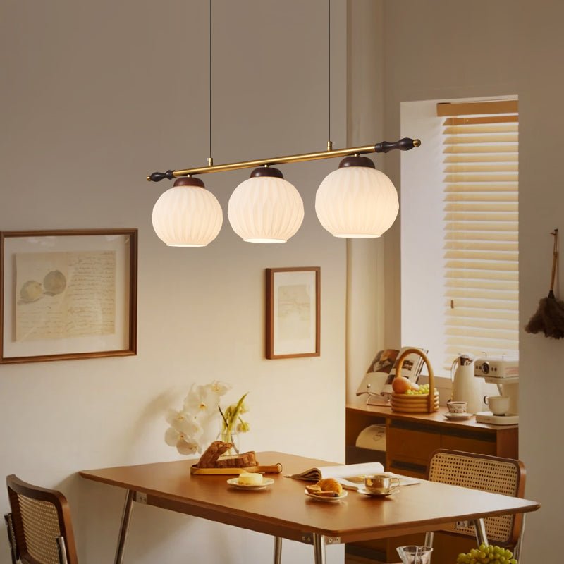 Huna Vintage-Glas-Pendelleuchte