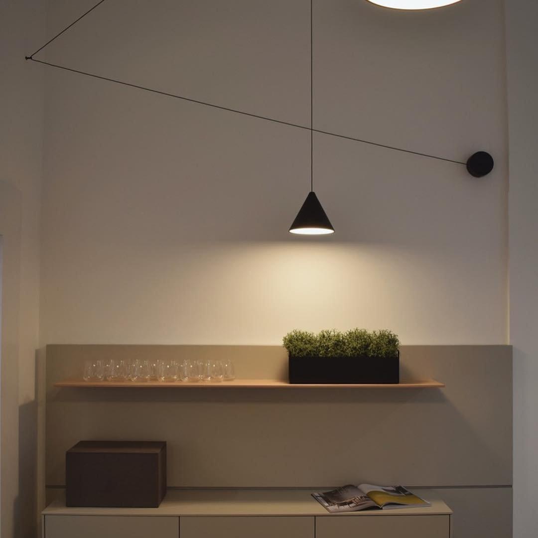 Haveris moderne Industrielle Wandleuchte