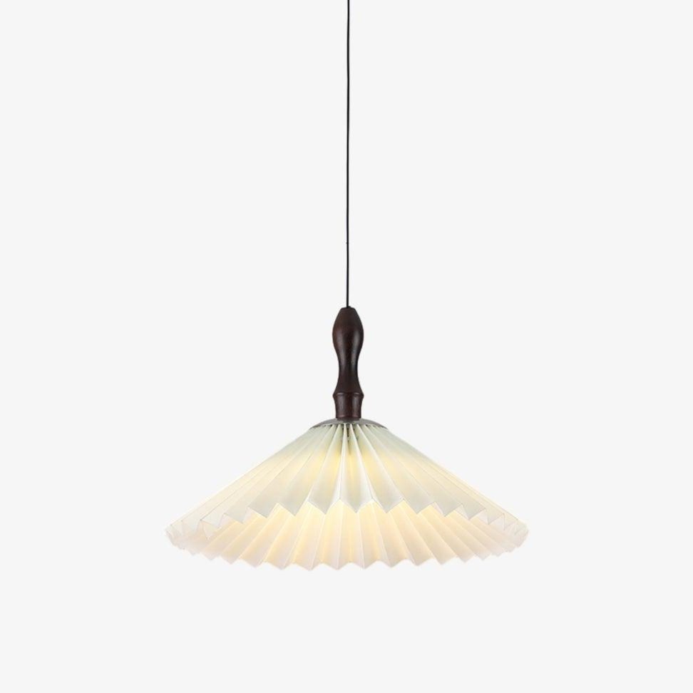 Petal Pendelleuchte aus Holz