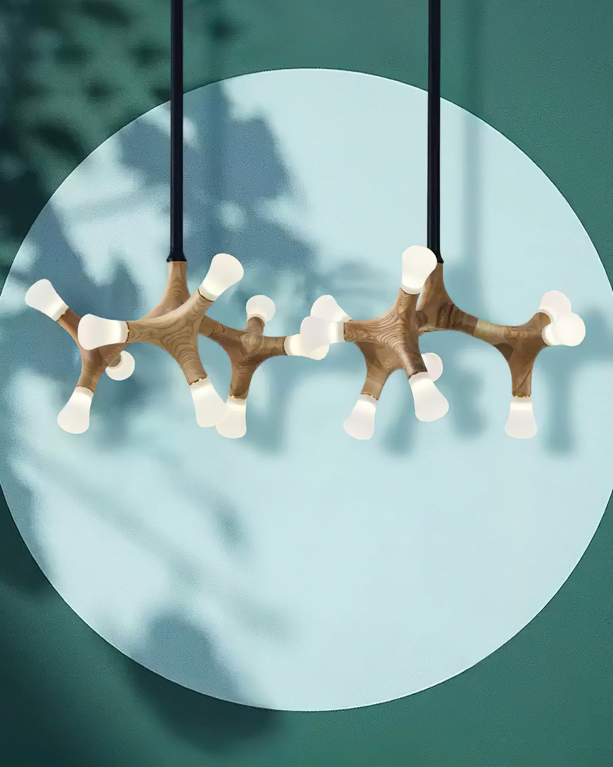 Mynorila Pendelleuchte im Zweig-Design aus Holz