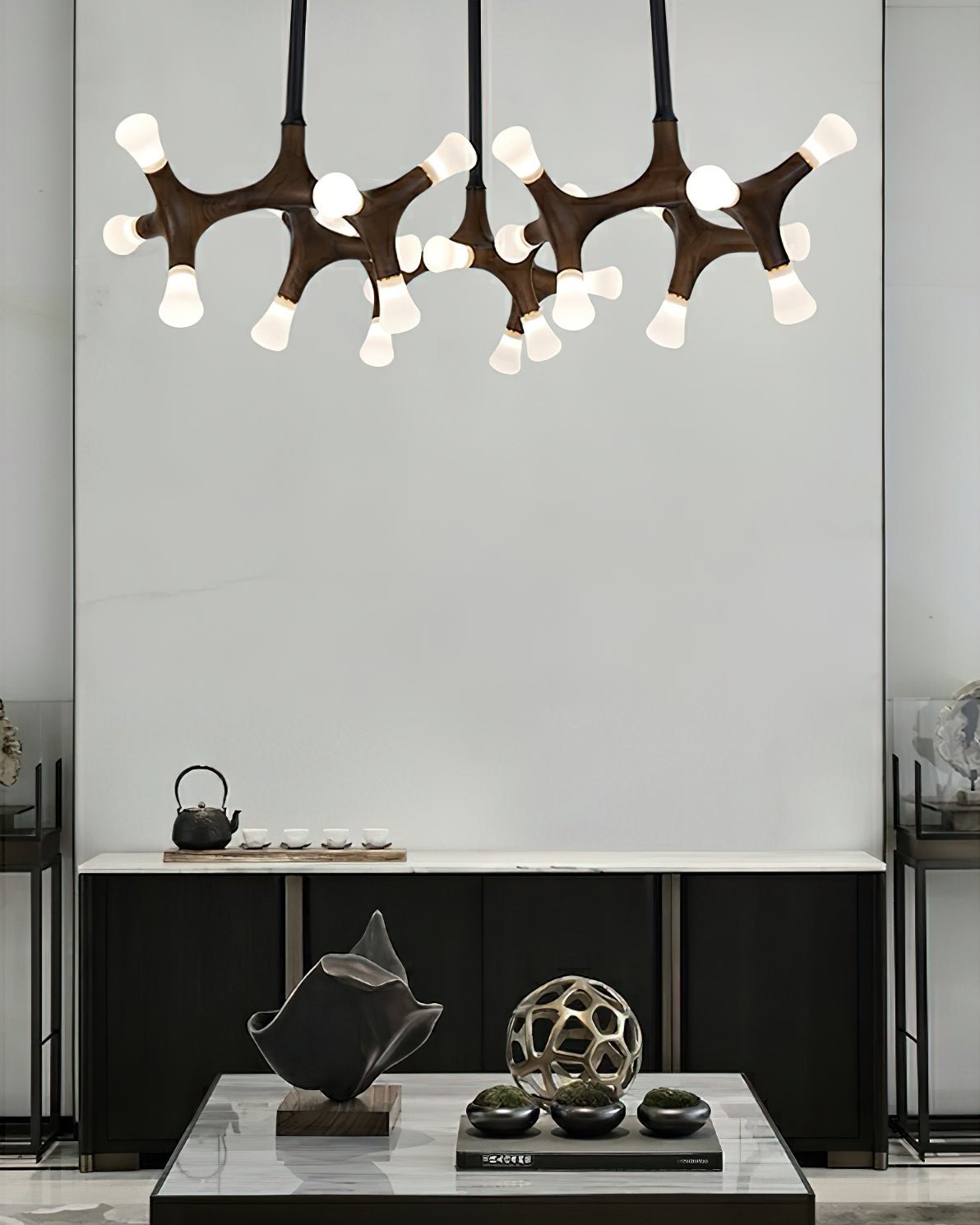 Mynorila Pendelleuchte im Zweig-Design aus Holz