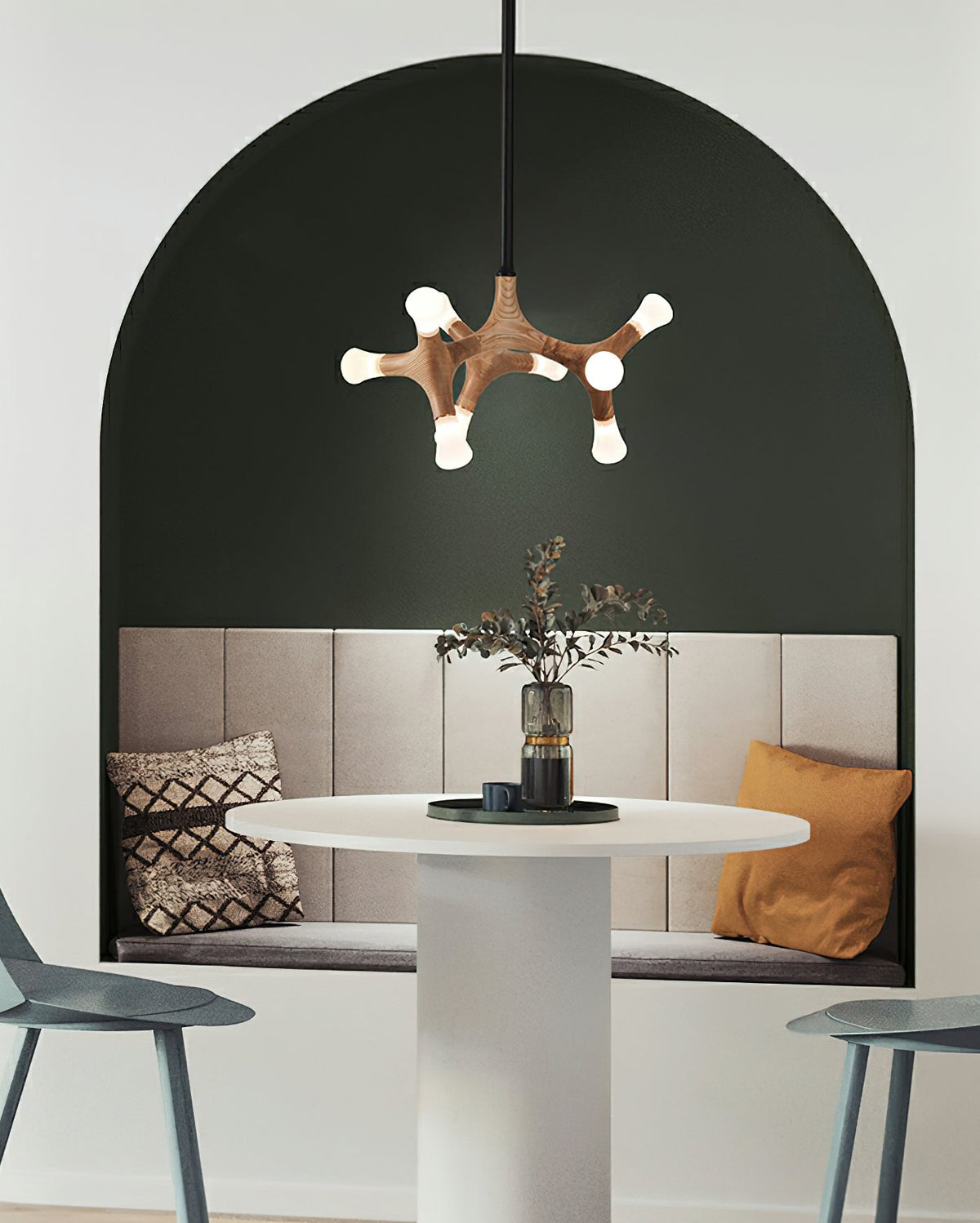Mynorila Pendelleuchte im Zweig-Design aus Holz