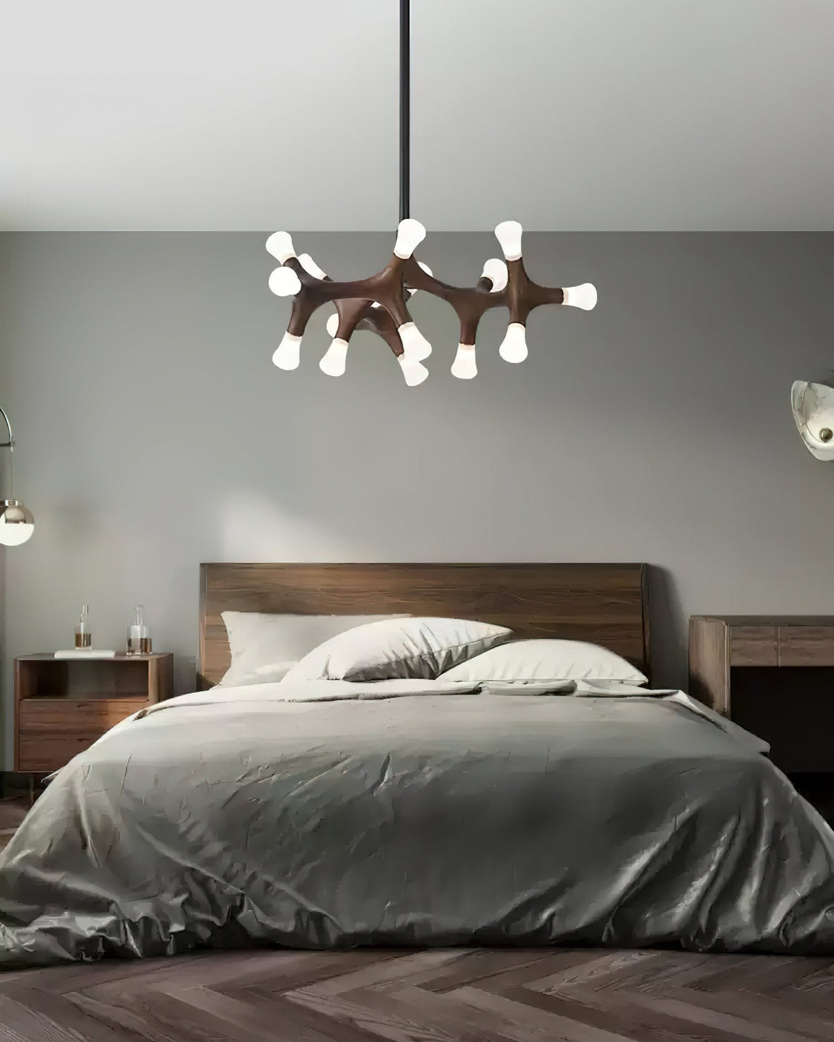 Mynorila Pendelleuchte im Zweig-Design aus Holz