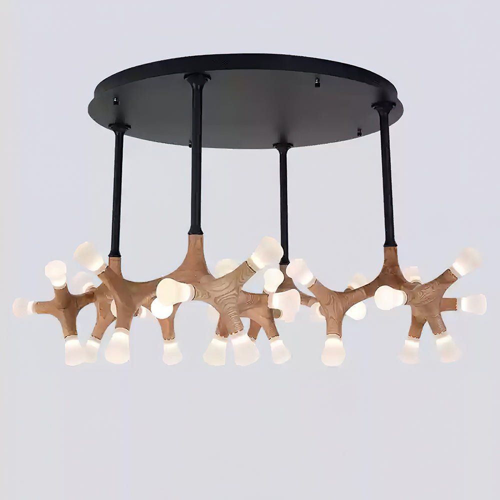 Mynorila Pendelleuchte im Zweig-Design aus Holz