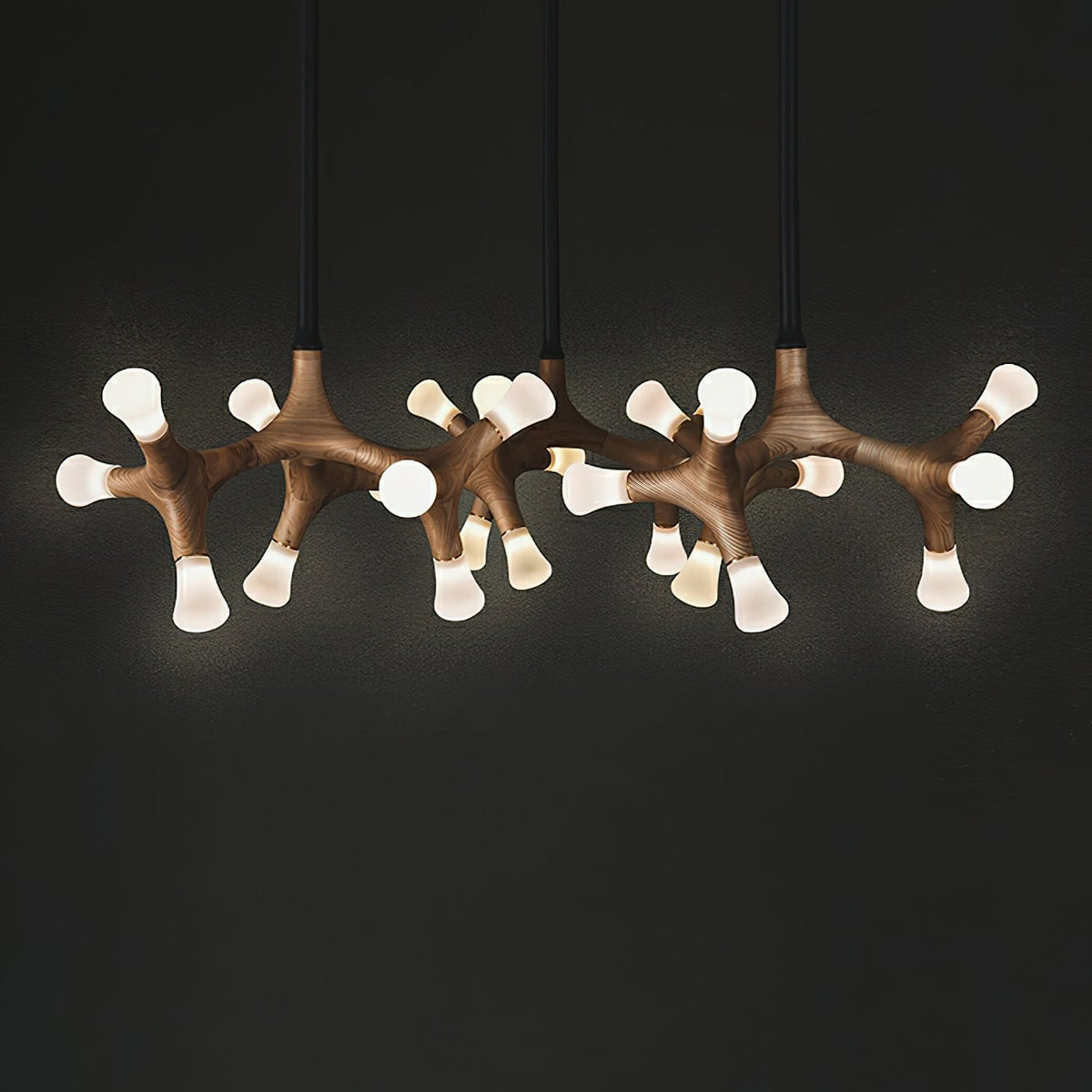 Mynorila Pendelleuchte im Zweig-Design aus Holz