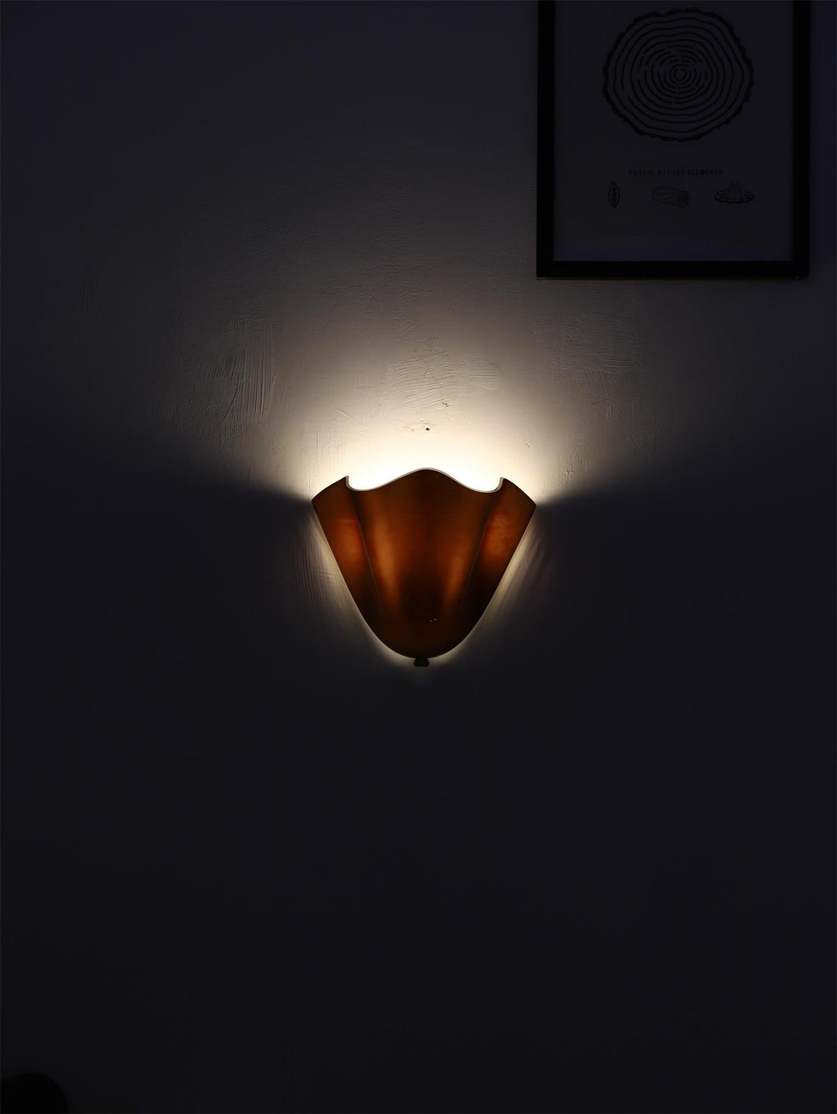 Veleina Wandleuchte Pendelleuchte aus Glas