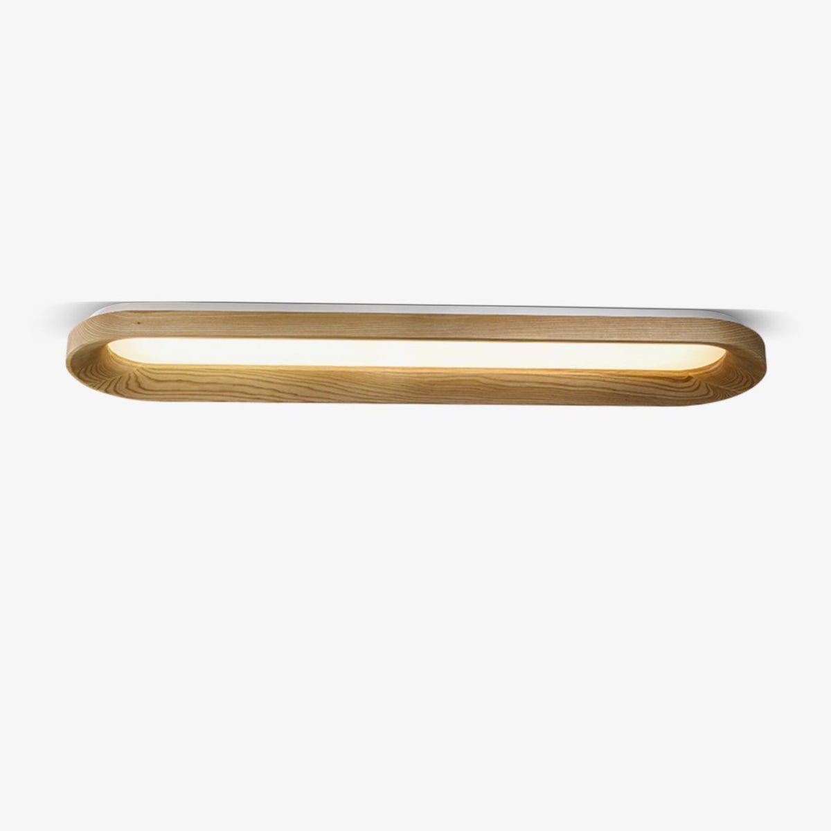 Zatalel zeitgenössische minimalistische Deckenleuchte Flowing Cloud Holz