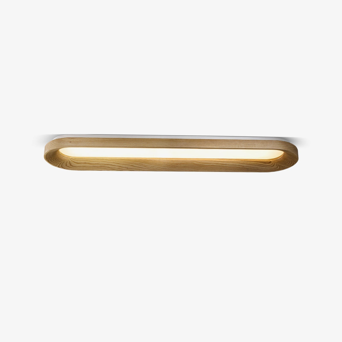 Zatalel zeitgenössische minimalistische Deckenleuchte Flowing Cloud Holz