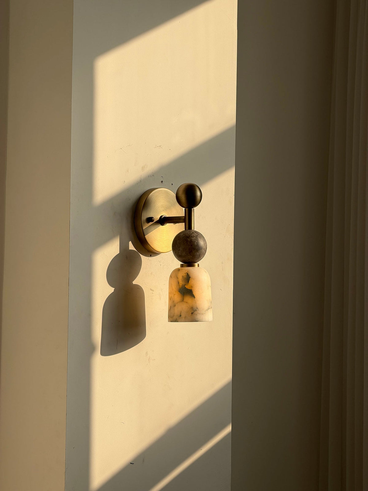 Serafin Alabaster Wandleuchte