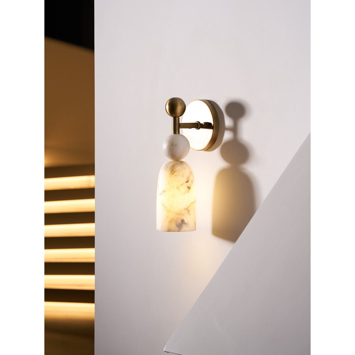 Serafin Alabaster Wandleuchte