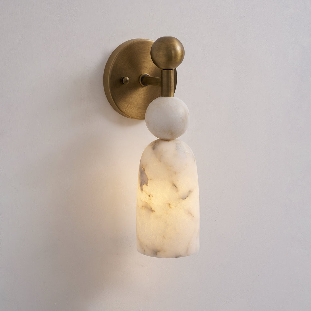 Serafin Alabaster Wandleuchte