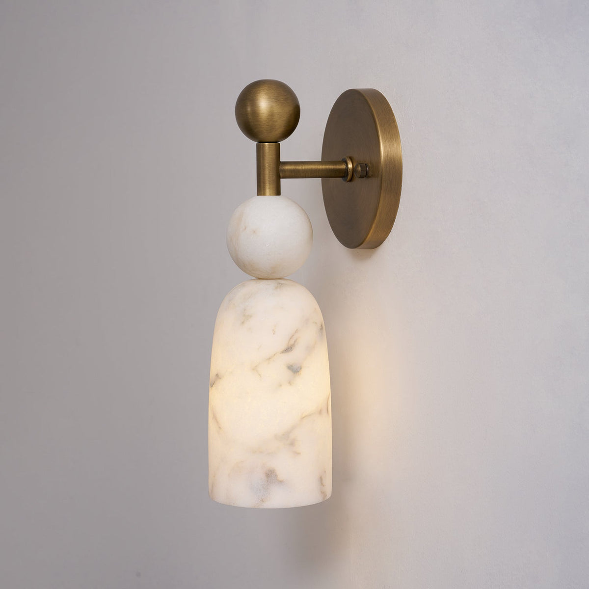 Serafin Alabaster Wandleuchte