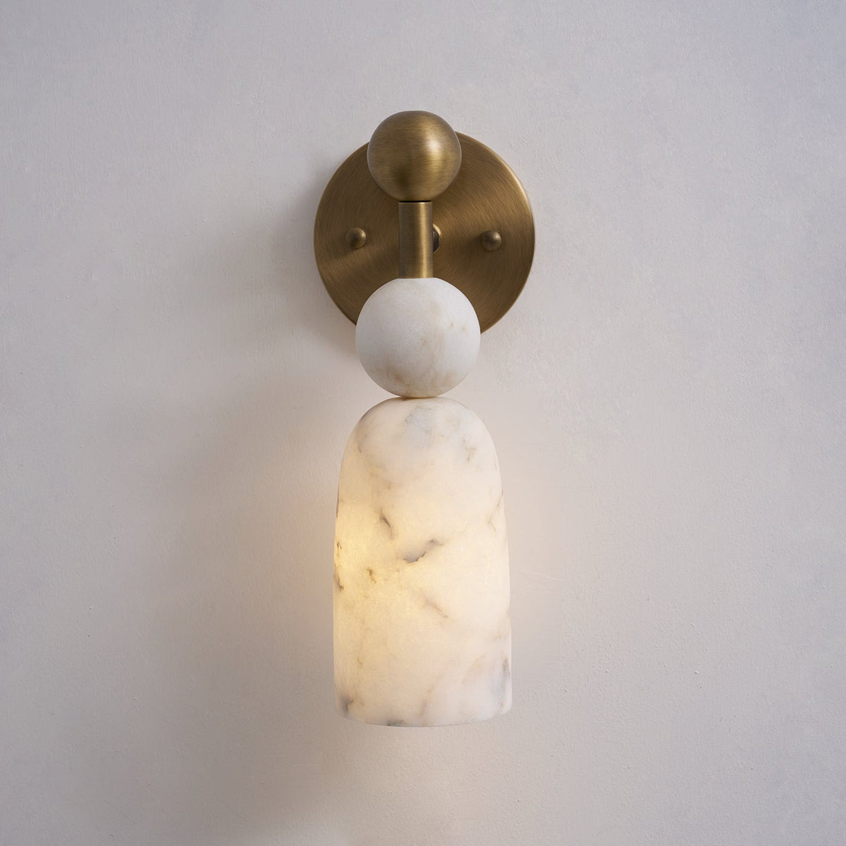 Serafin Alabaster Wandleuchte