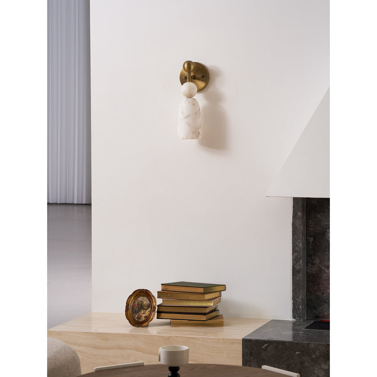 Serafin Alabaster Wandleuchte