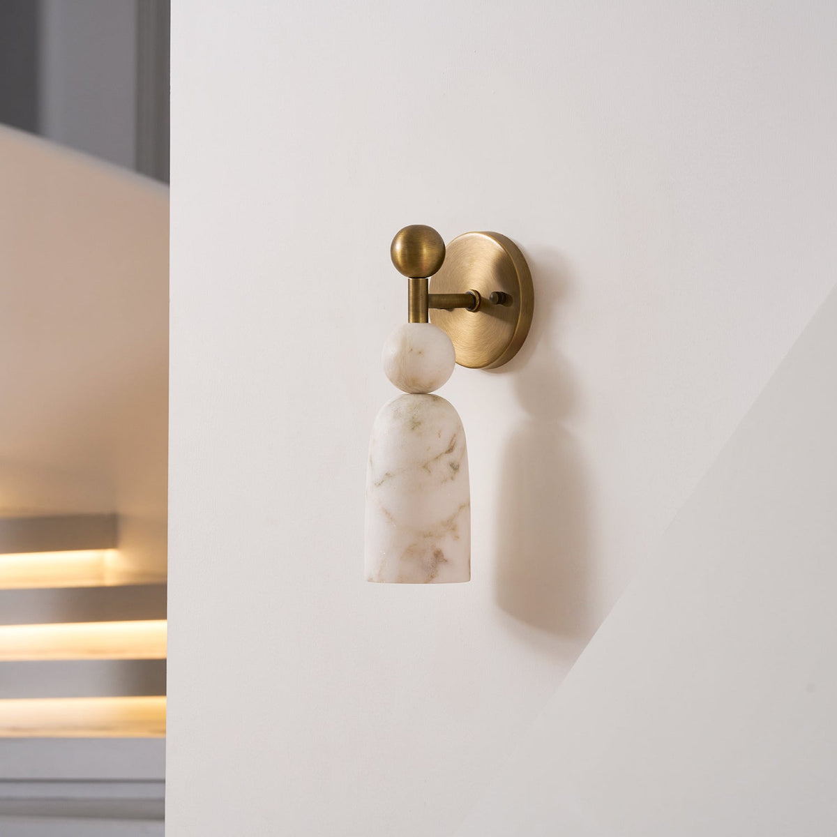 Serafin Alabaster Wandleuchte
