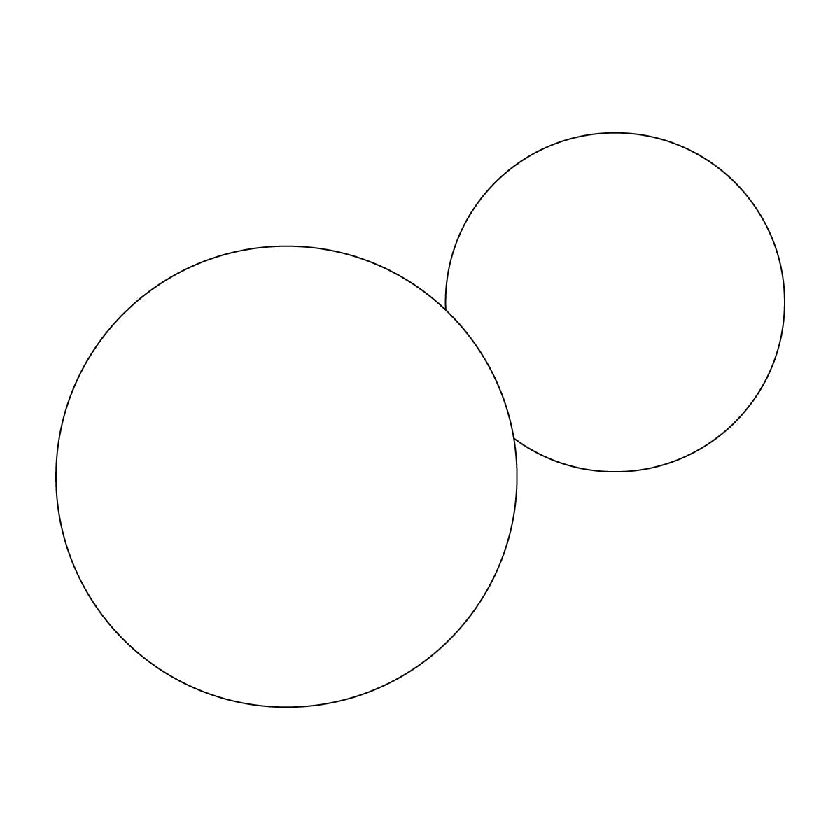 Arelis Geometrische Scheiben-Wandleuchte