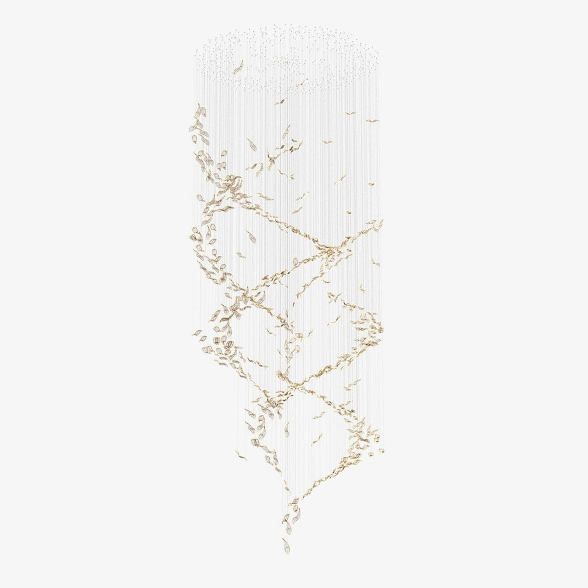 Velelora Kronleuchter Cascading Leaf Luxe