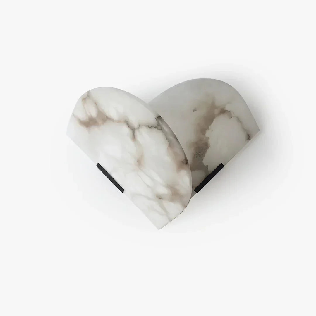 Pase Heart Alabaster Wandleuchte