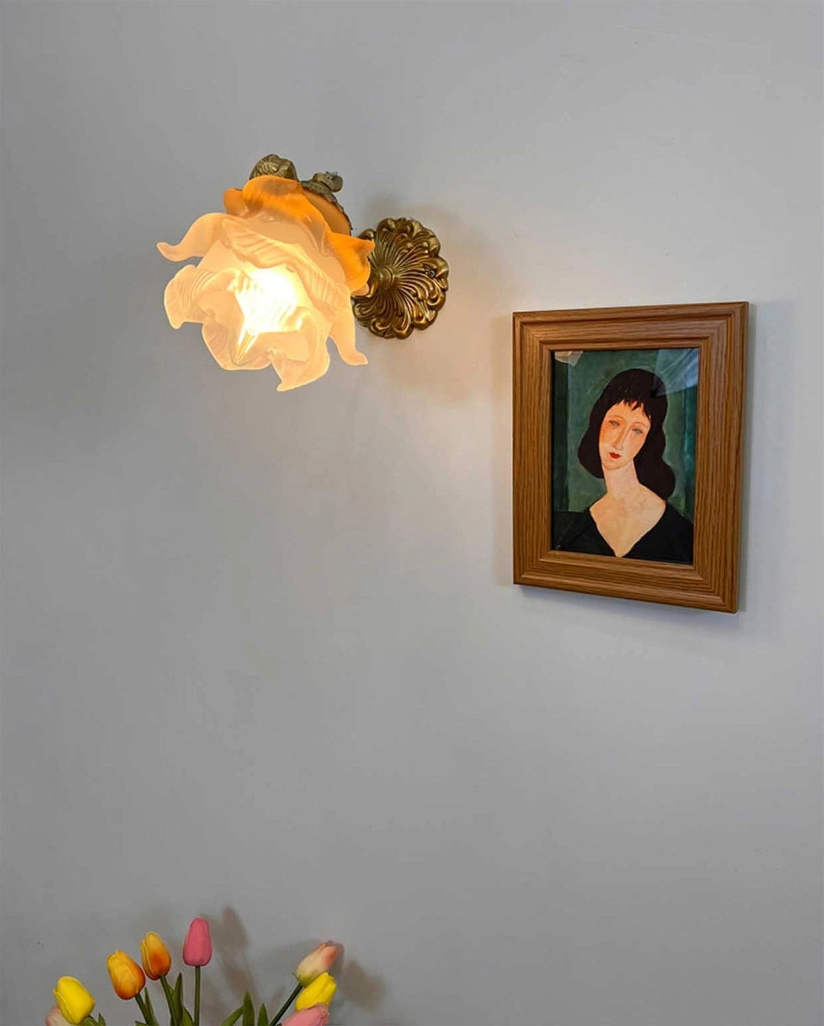 Bex Flying Angel-Glas-Wandleuchte