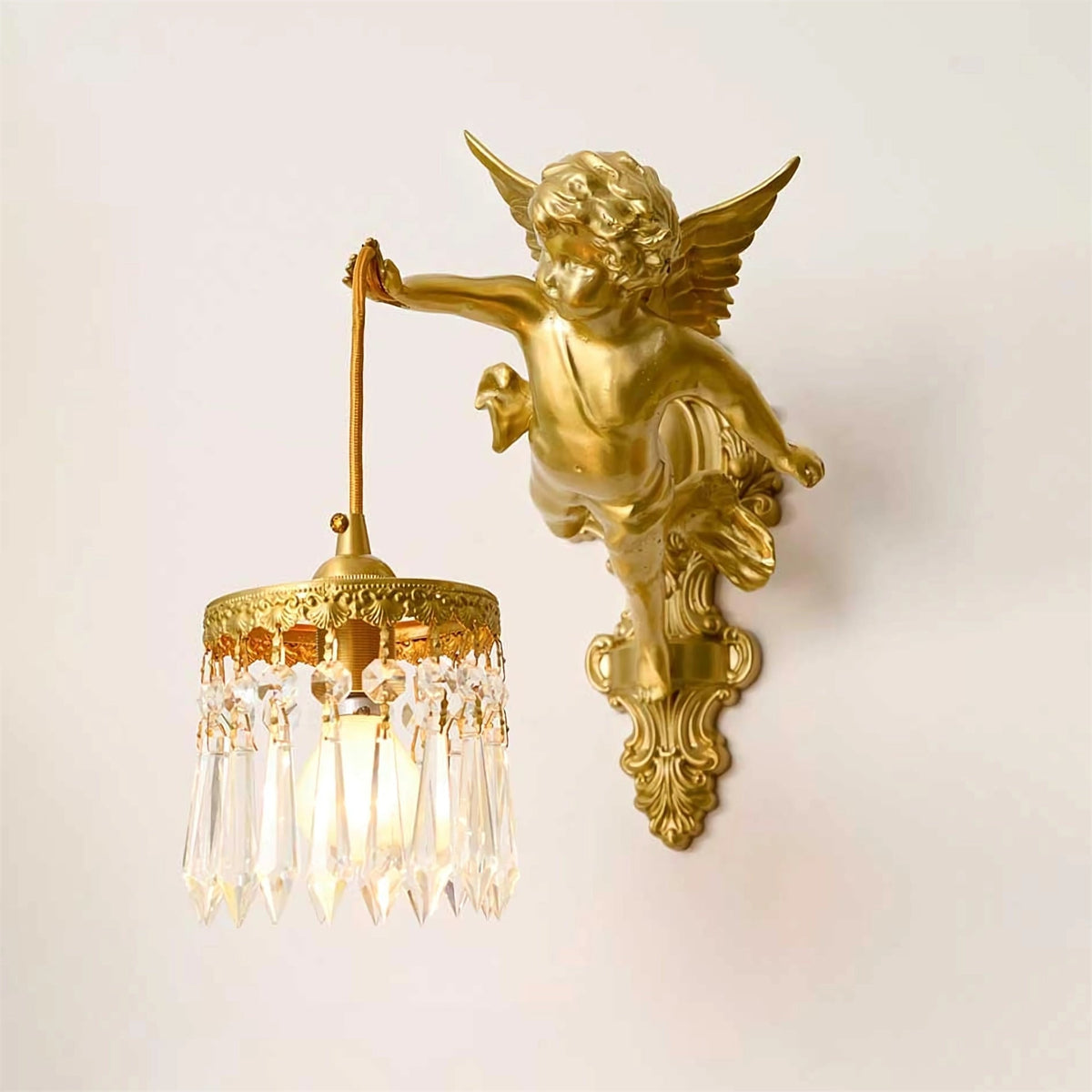 Bex Flying Angel-Glas-Wandleuchte