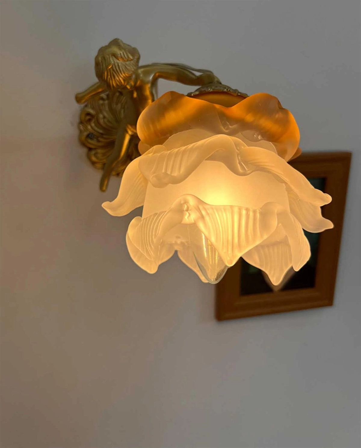 Bex Flying Angel-Glas-Wandleuchte