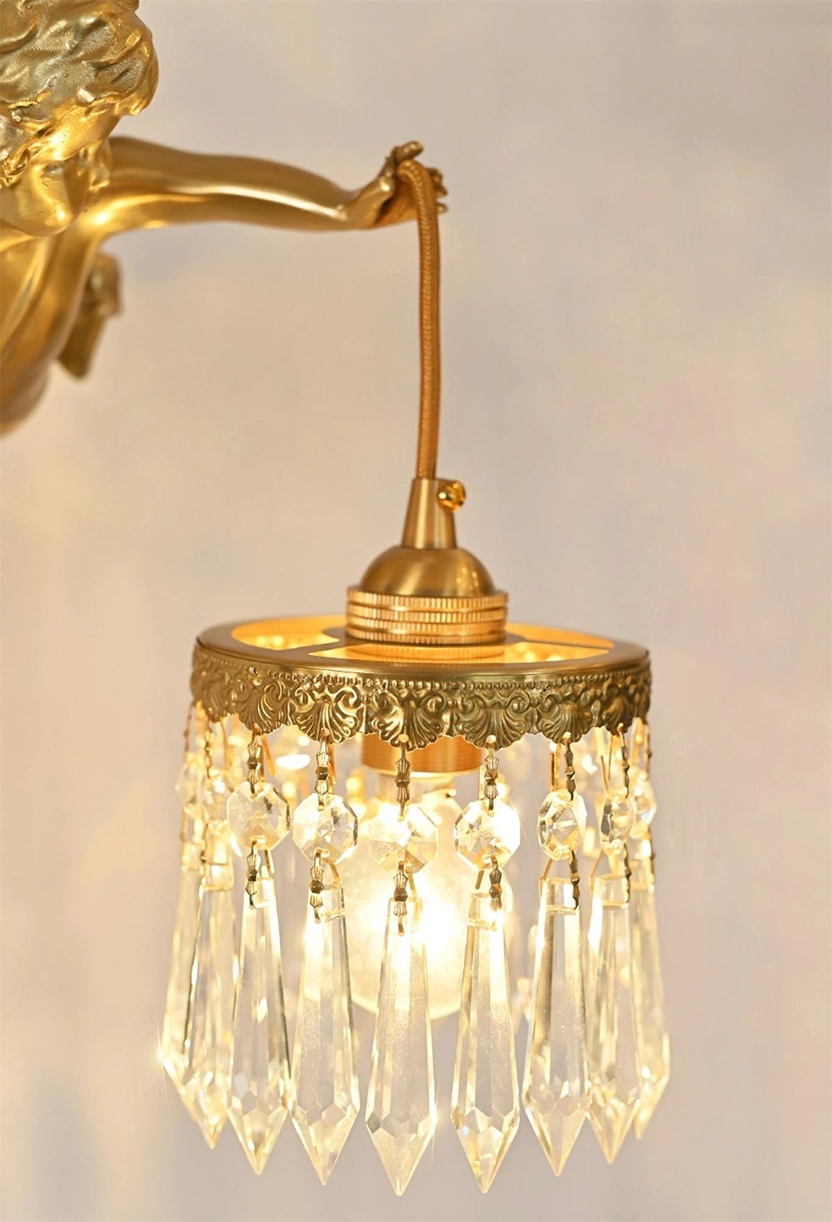 Bex Flying Angel-Glas-Wandleuchte