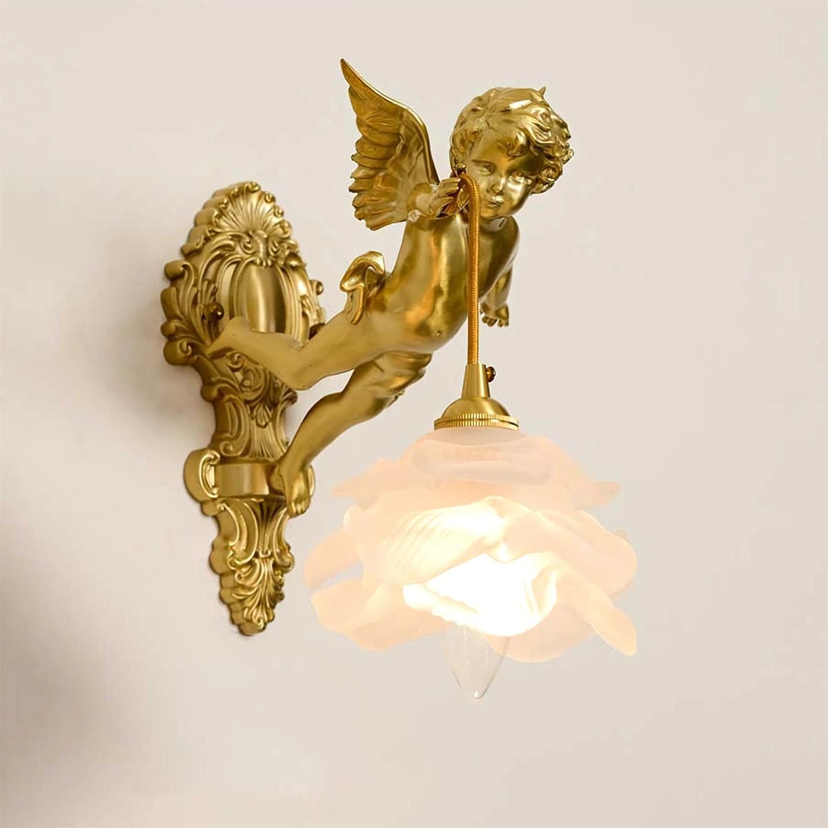 Bex Flying Angel-Glas-Wandleuchte