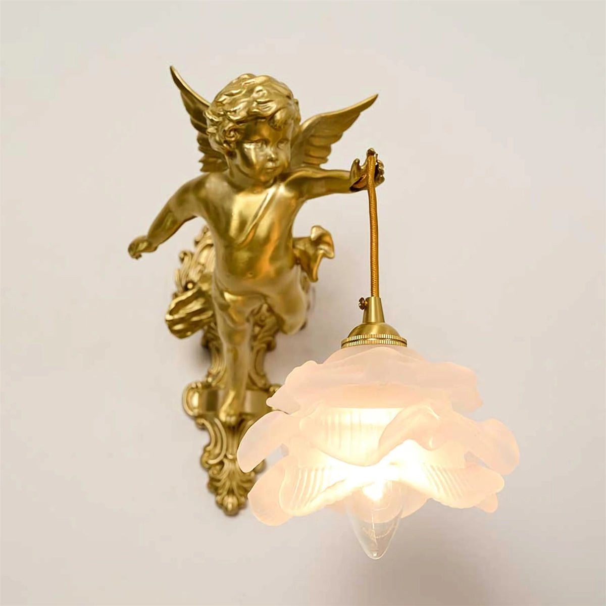 Bex Flying Angel-Glas-Wandleuchte