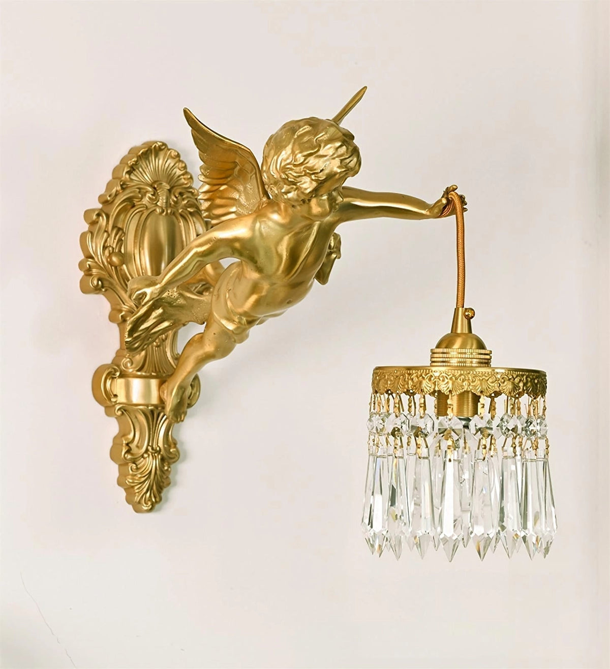 Bex Flying Angel-Glas-Wandleuchte