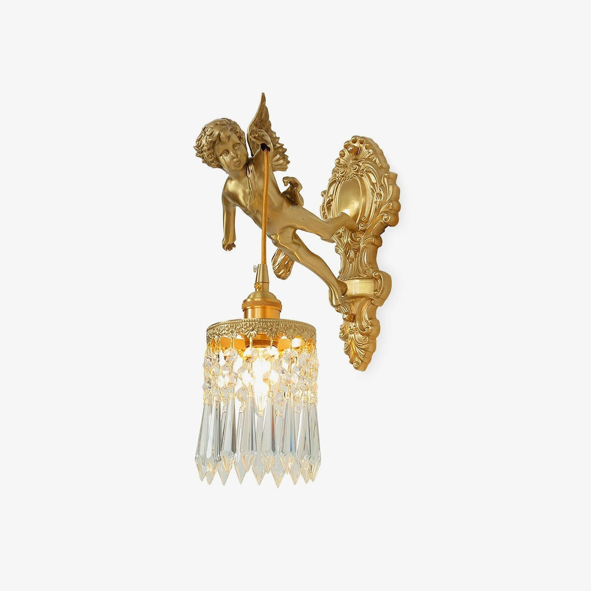 Bex Flying Angel-Glas-Wandleuchte