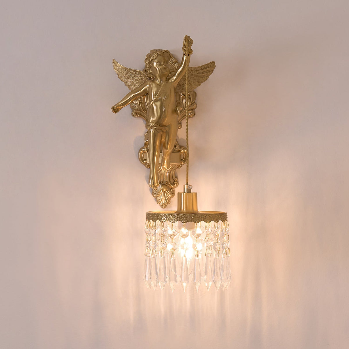 Bex Flying Angel-Glas-Wandleuchte
