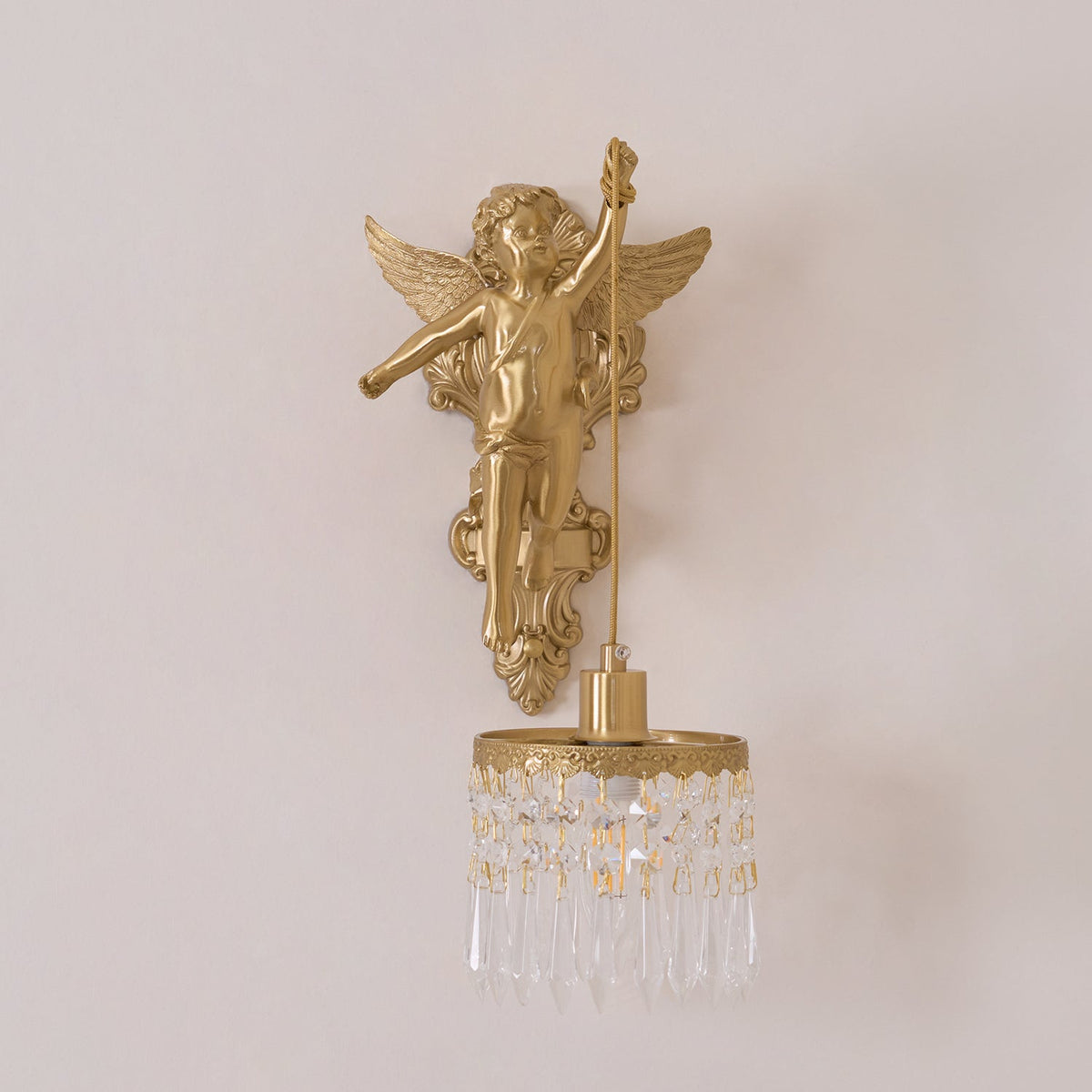 Bex Flying Angel-Glas-Wandleuchte