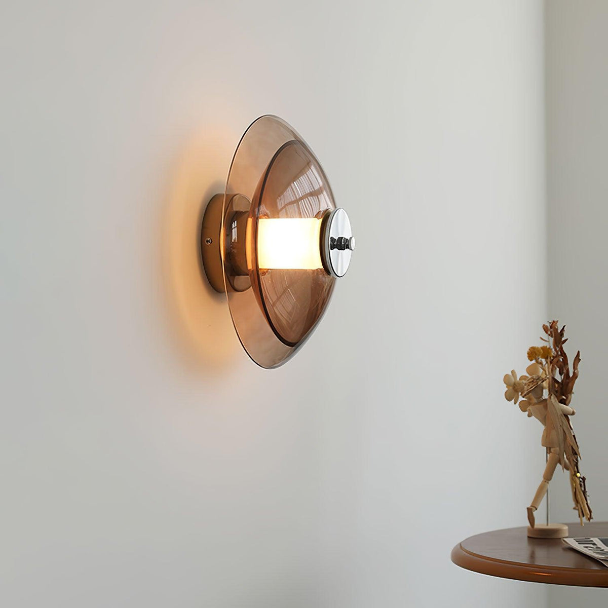 Cocarir skandinavisch Art Flying Saucer Wandleuchte mit Stecker
