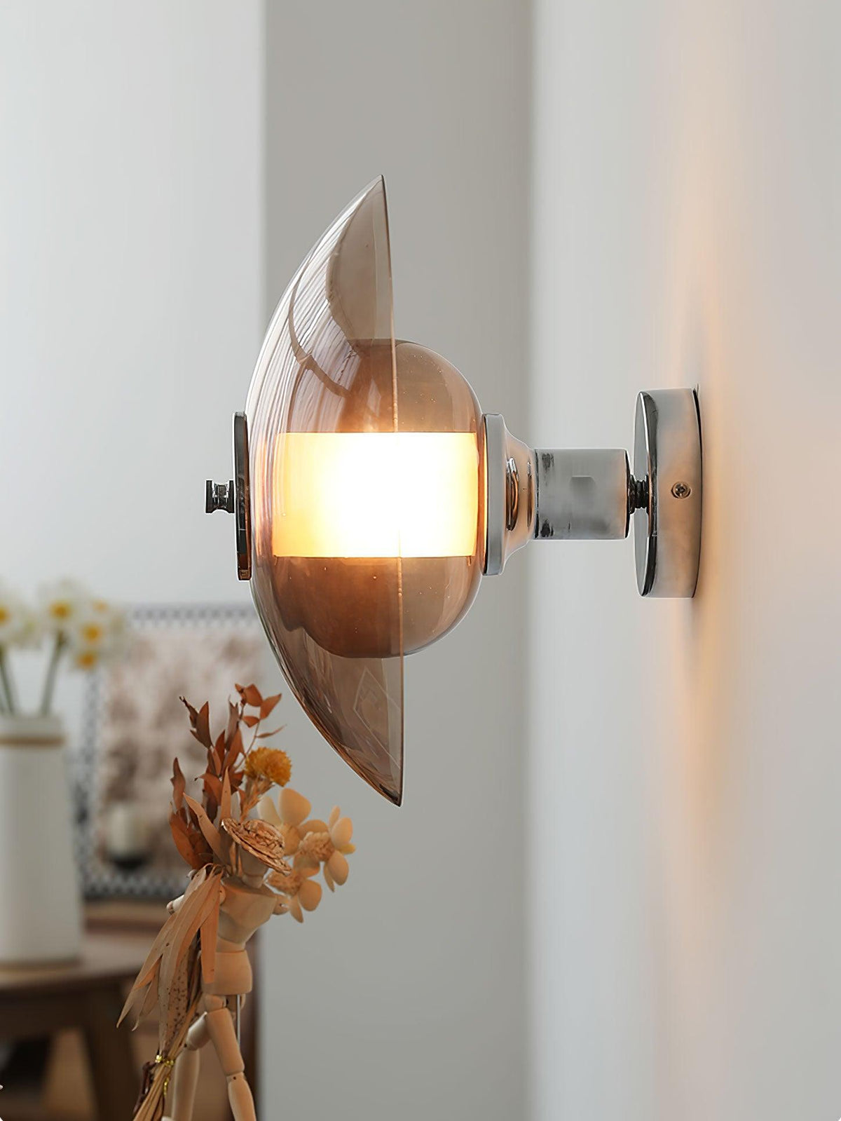 Cocarir skandinavisch Art Flying Saucer Wandleuchte mit Stecker