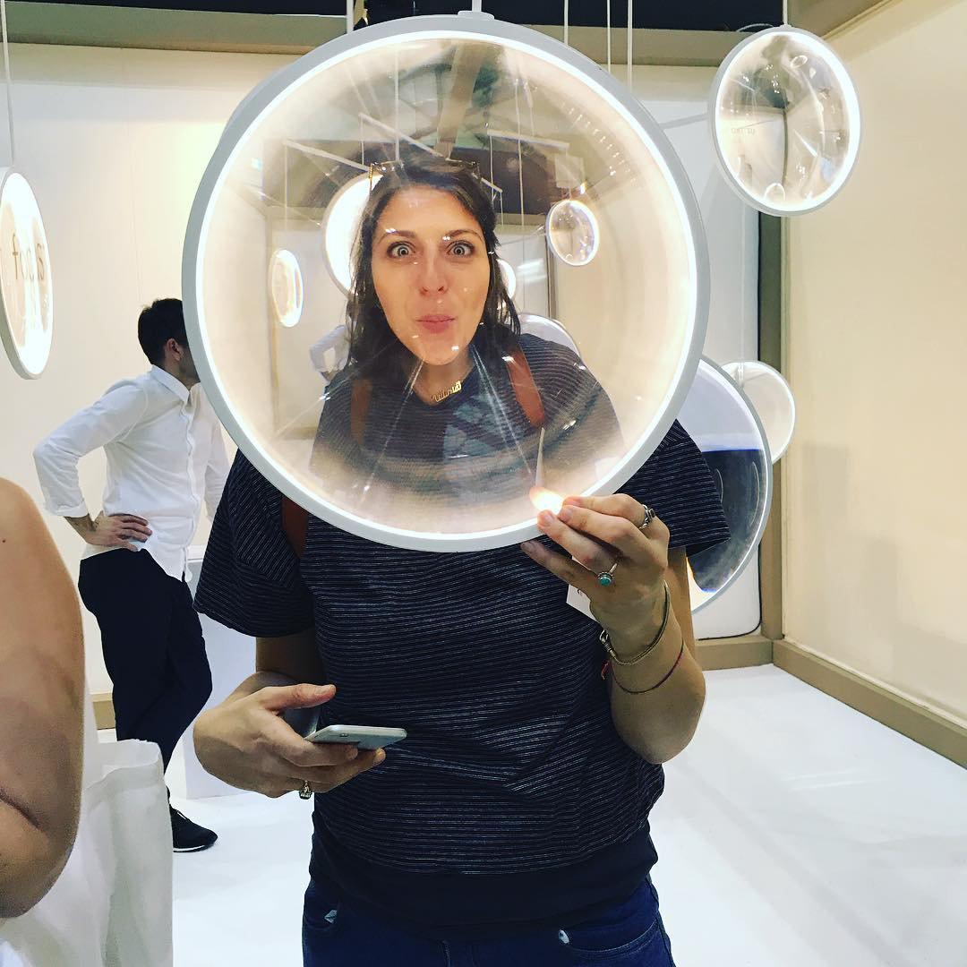 Eirienne Pendelleuchte aus Glas mit künstlerischem Design