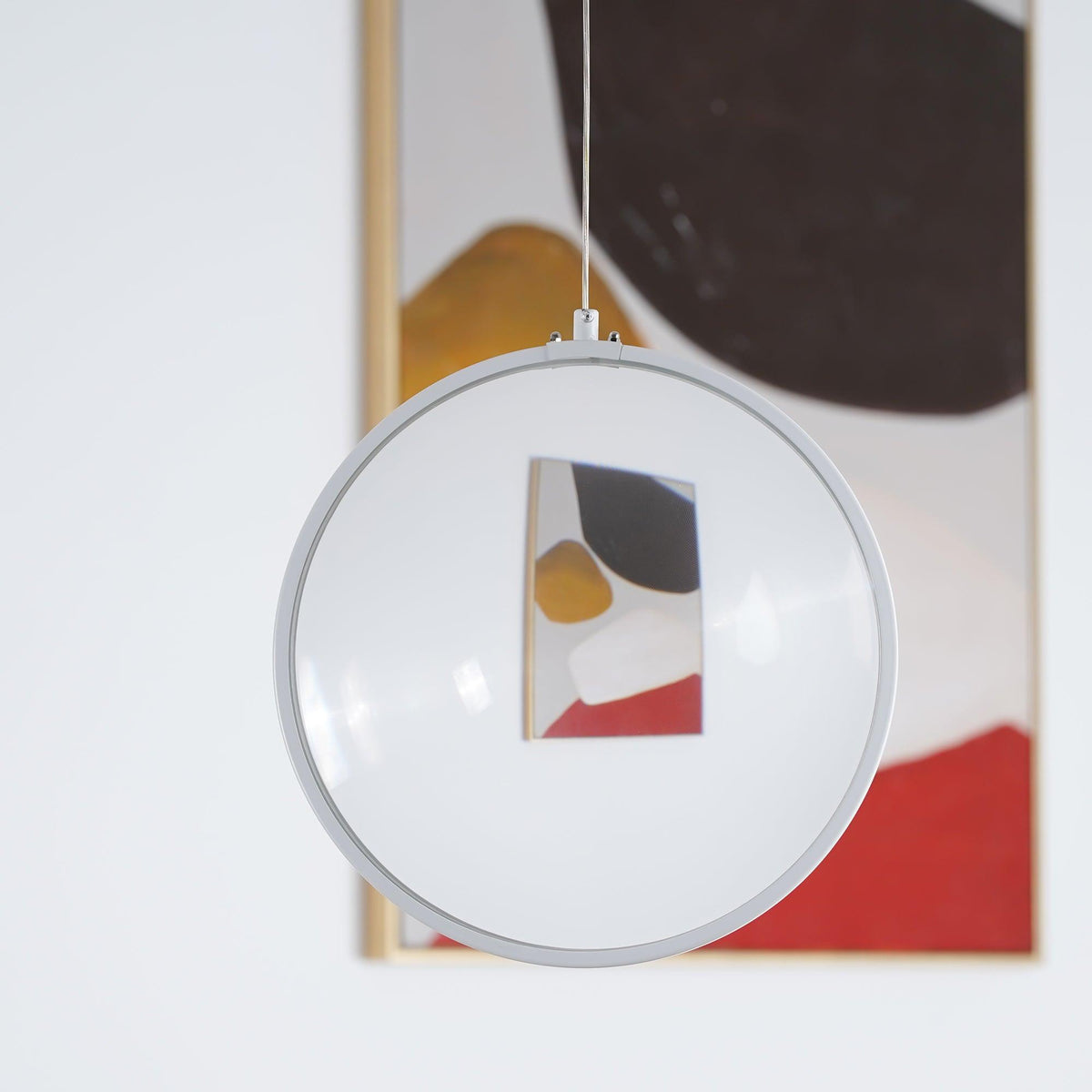 Eirienne Pendelleuchte aus Glas mit künstlerischem Design