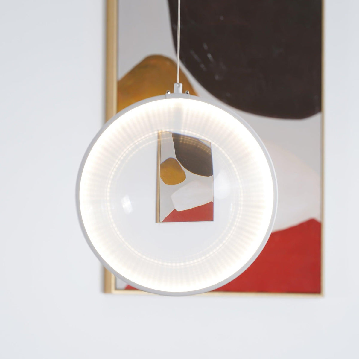 Eirienne Pendelleuchte aus Glas mit künstlerischem Design