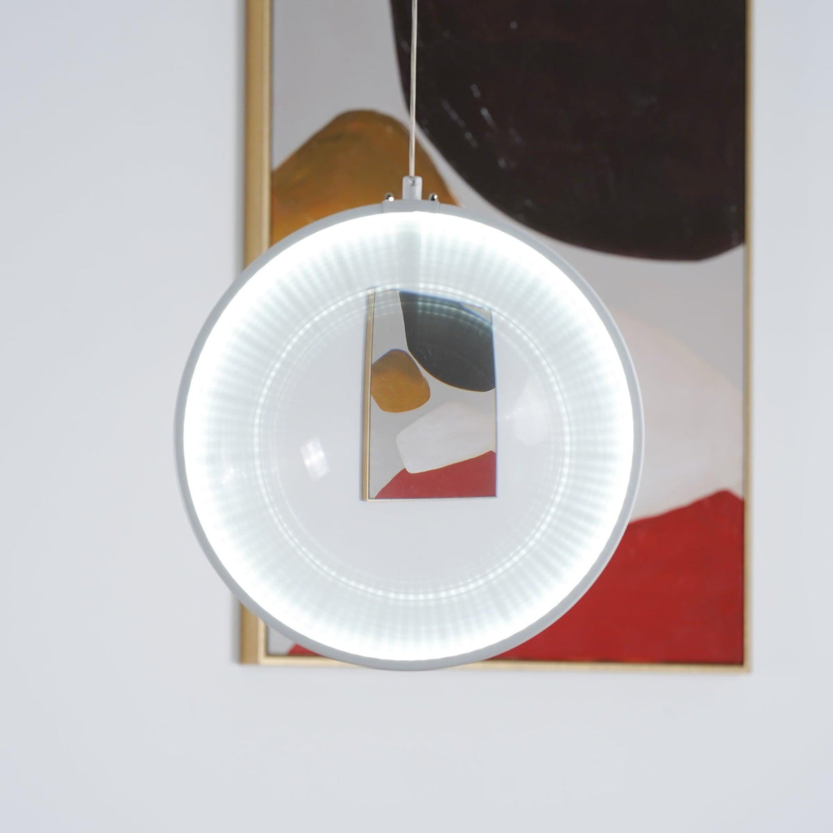 Eirienne Pendelleuchte aus Glas mit künstlerischem Design