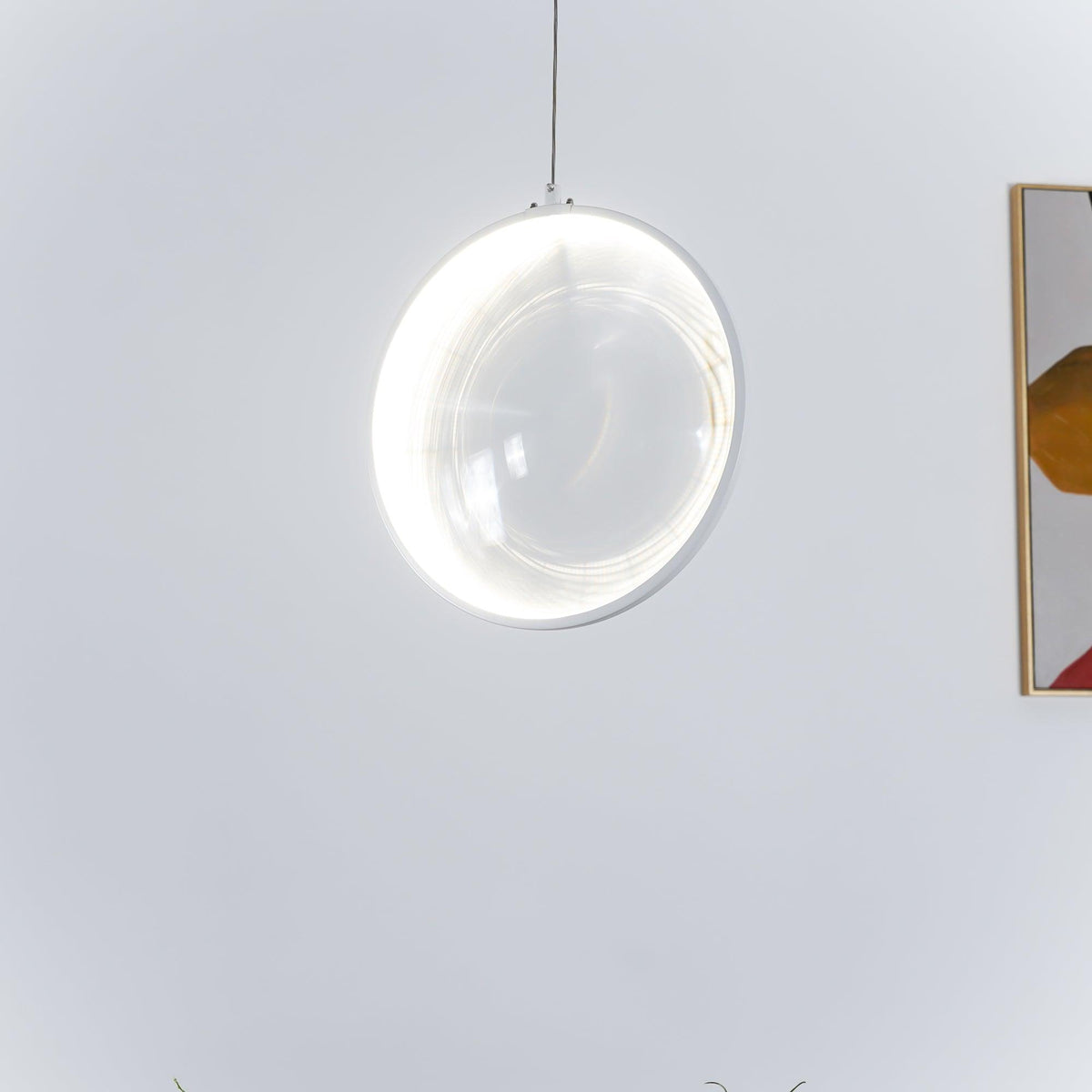 Eirienne Pendelleuchte aus Glas mit künstlerischem Design