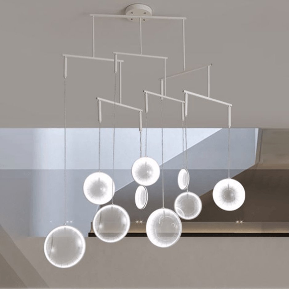 Eirienne Pendelleuchte aus Glas mit künstlerischem Design